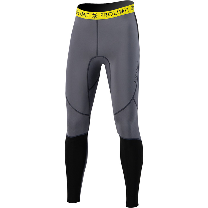 2021 Prolimit Mens Airmax 1.5mm Wetsuit SUP Trousers 14490 - Grey / Black / Yellow